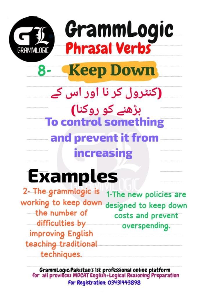 Keep Down