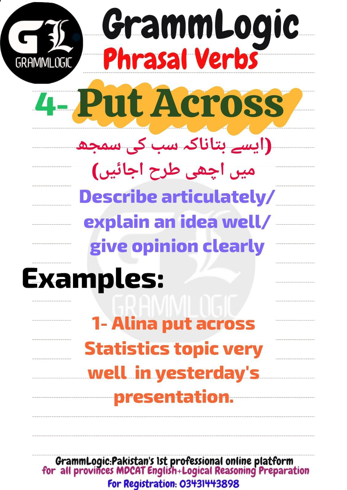 Put Across