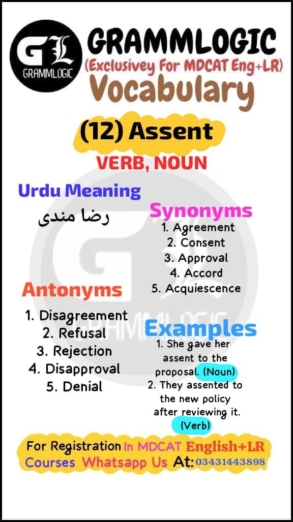 Assent