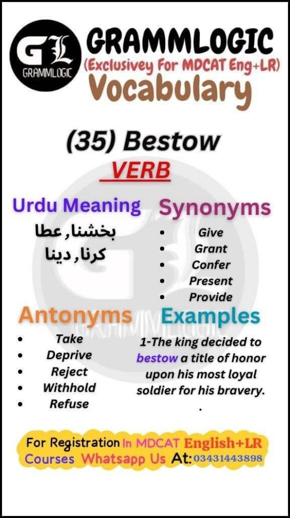 Bestow