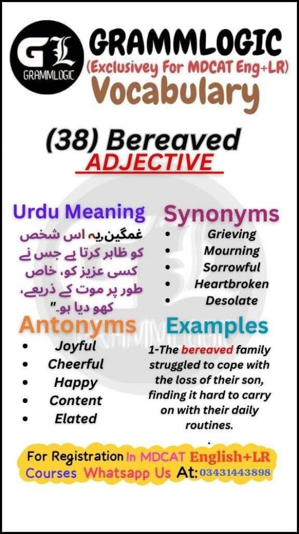 Bereaved