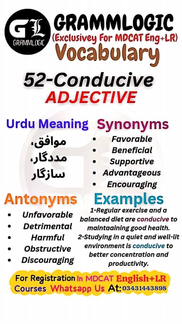 Conducive