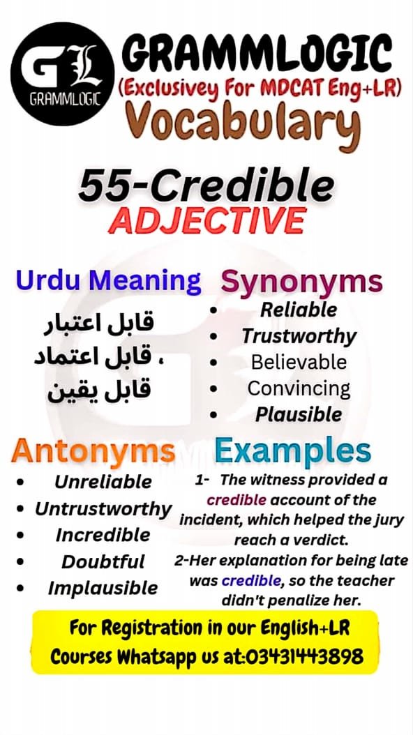Credible