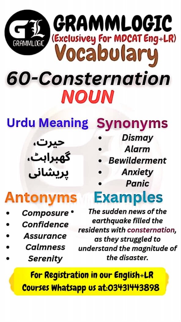 Consternation