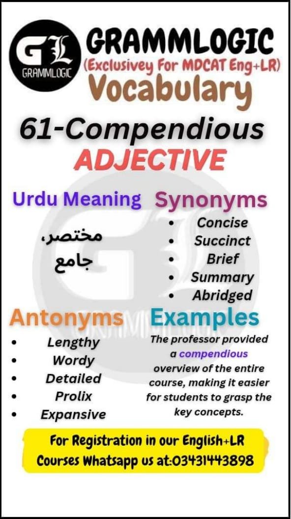 Compendious