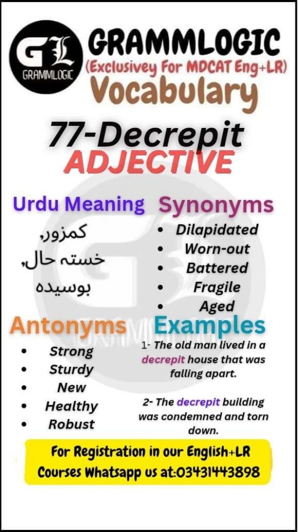 Decrepit