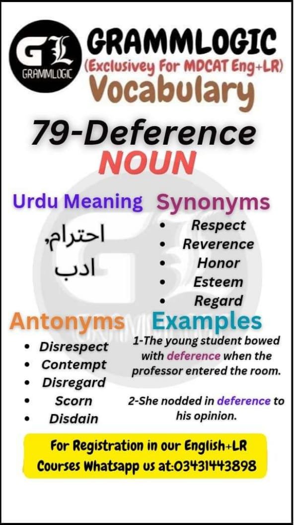 Deference