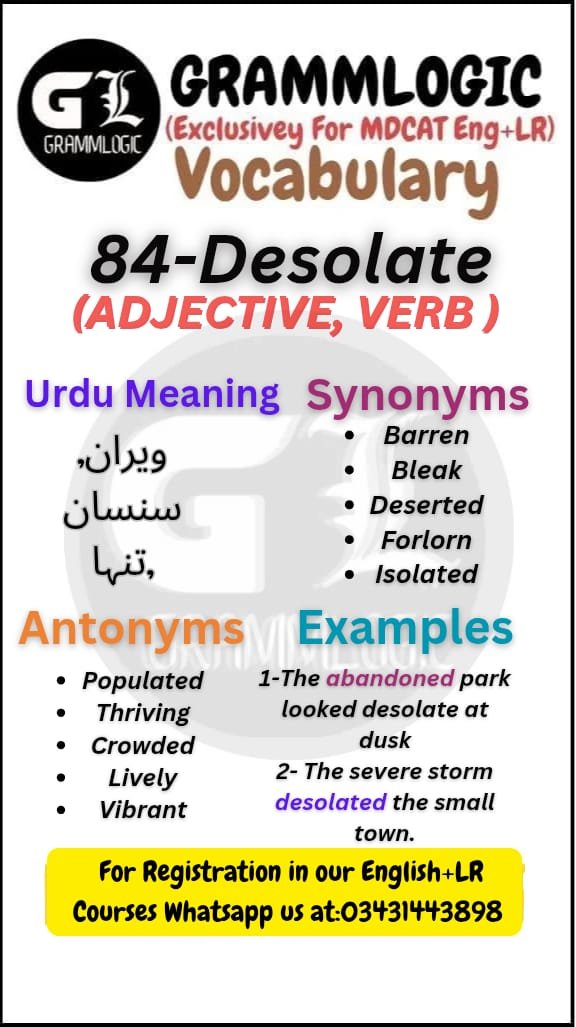 Desolate