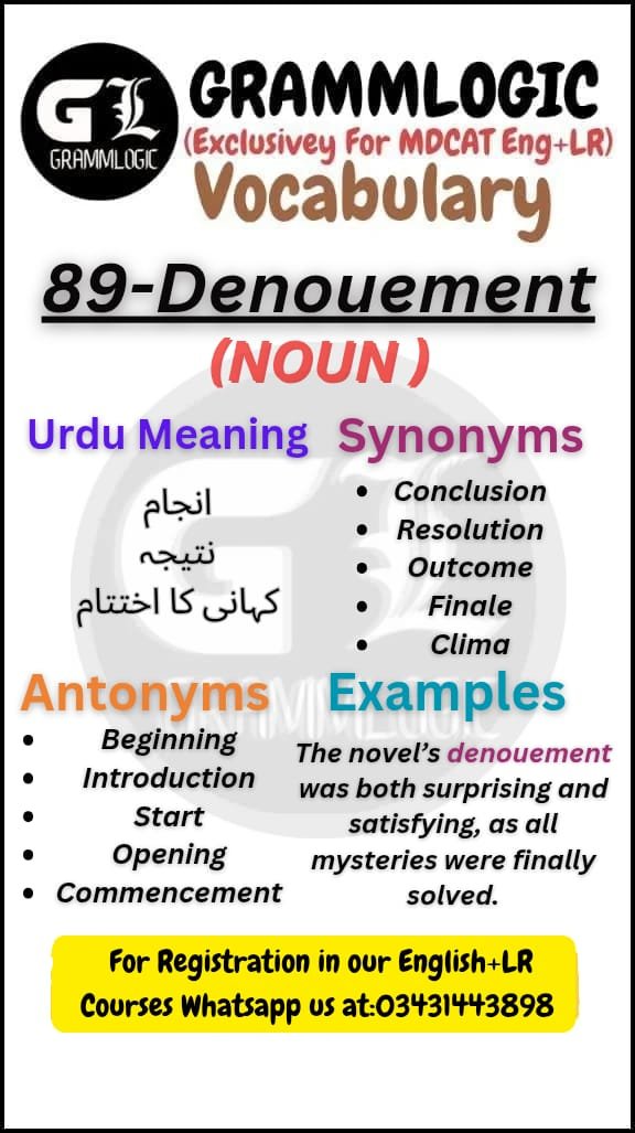 Denouement