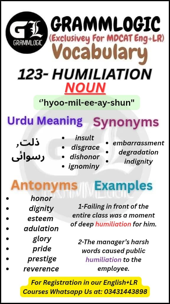 Humiliation