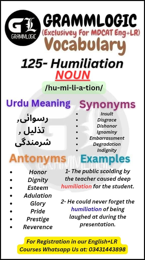 Humilation